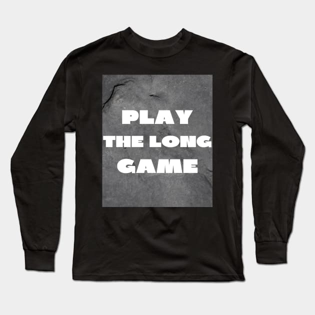 Play the long game Long Sleeve T-Shirt by IOANNISSKEVAS